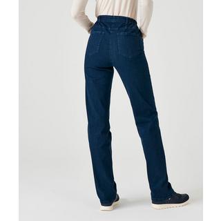 Damart  Jean 5 poches extensible, coupe droite. 