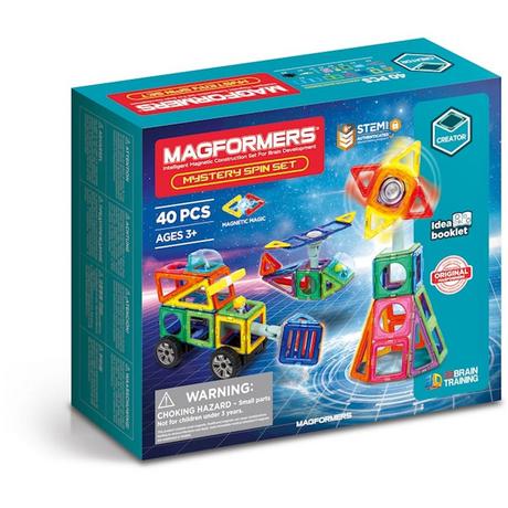 MAGFORMERS  Mystery Spin-Set Räder und Spinner (40Teile) 