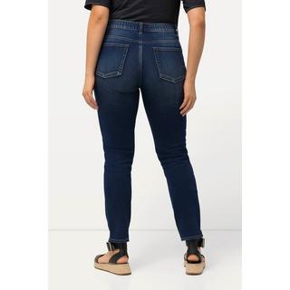 Ulla Popken  Jean Sarah stretch, jambes ajustées, coupe 5 poches 