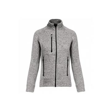 veste zippée chinée