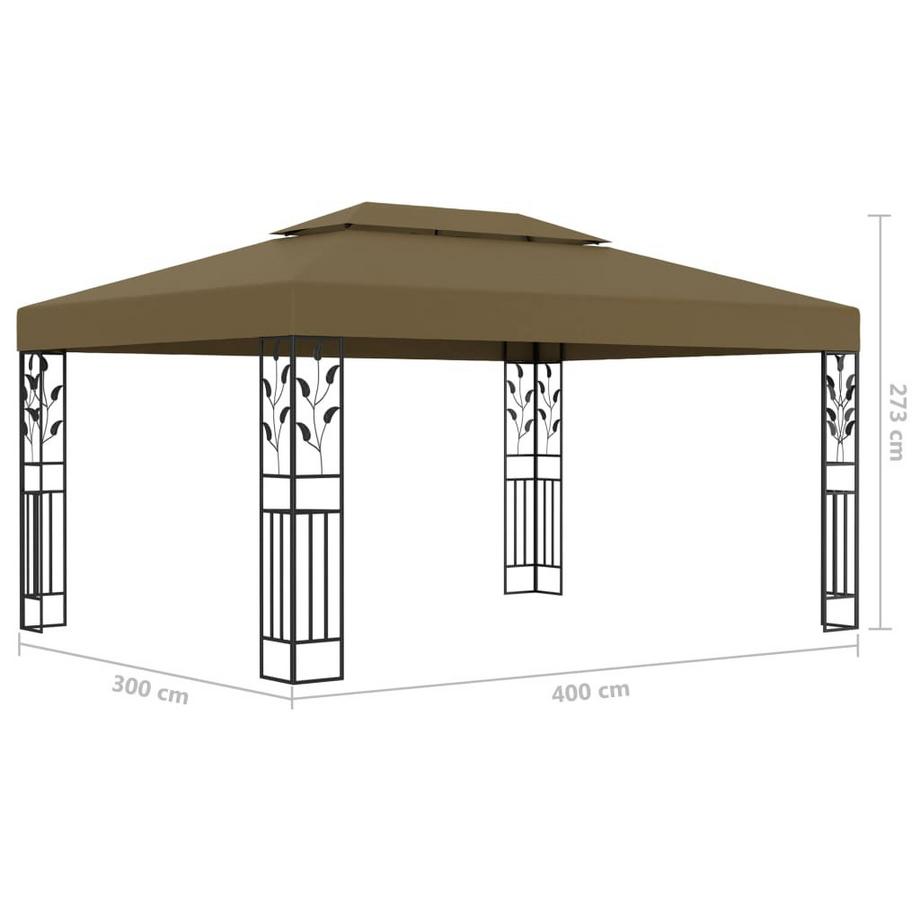 VidaXL Gartenpavillon gewebe  