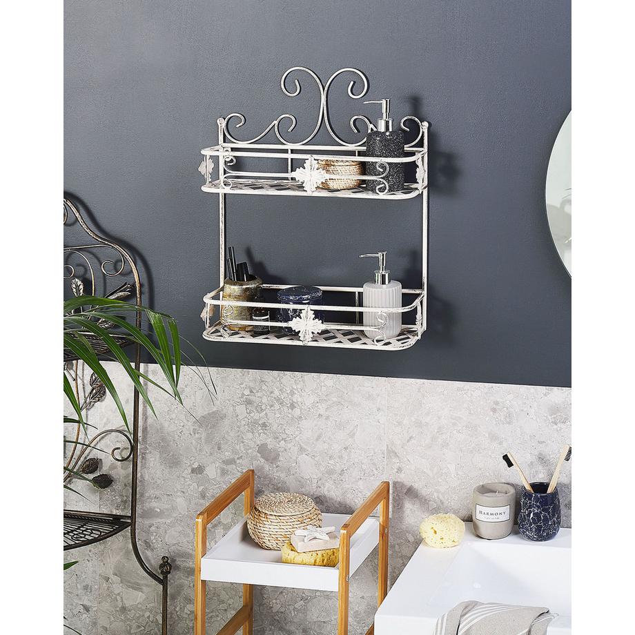 Beliani Wandregal aus Eisen Retro MARAYES  