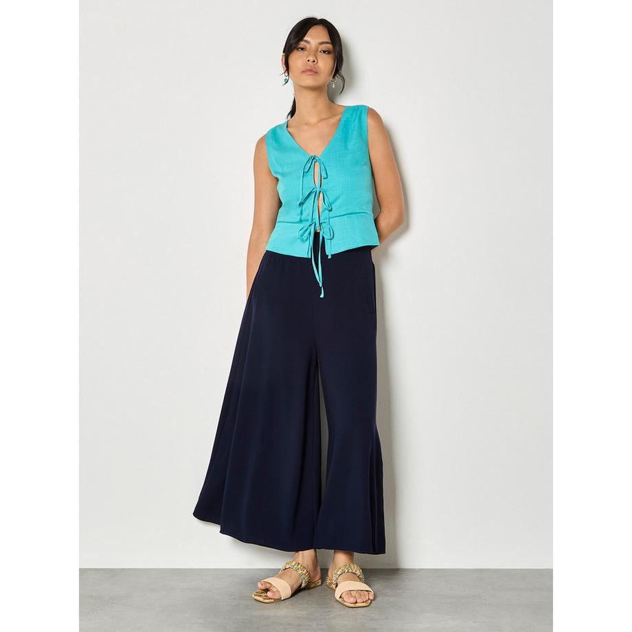 APRICOT Pantalon fluide à jambes larges  