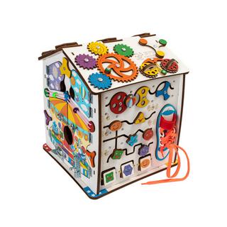 Montessori  Busyhouse mit Beleuchtung - Emoticons Montessori® 