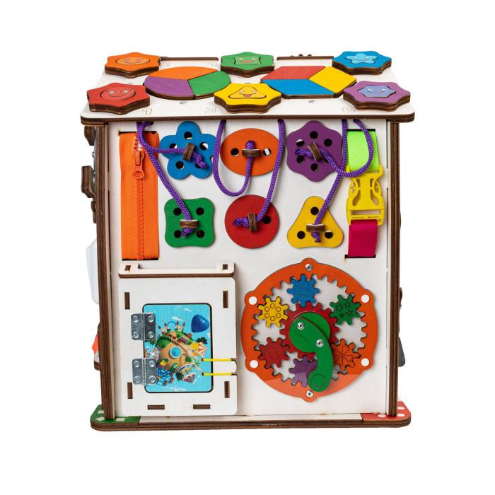 Montessori  Busyhouse avec éclairage compact, jouets en bois Montessori, jouets éducatifs - hélicoptère Montessori® 