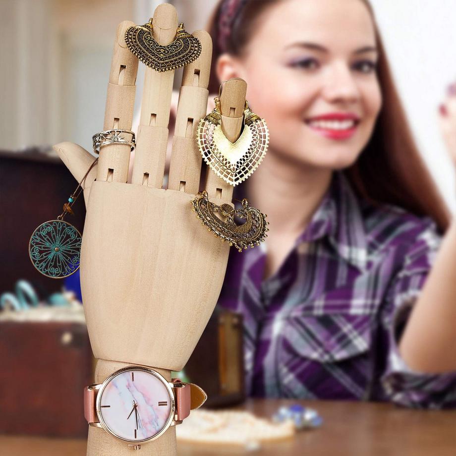 Northix Mano destra in legno  