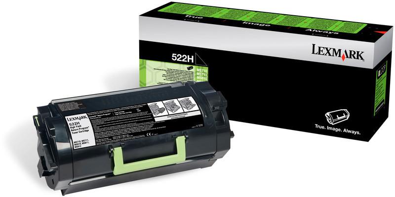 Lexmark  LEXMARK Toner-Modul return HY schwarz 52D2H00 MS710/812 25'000 Seiten 