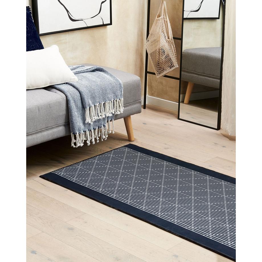 Beliani Tapis en Polyester Traditionnel CHARVAD  