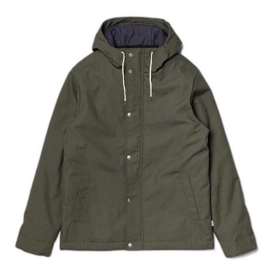 Parka corto con finiture Revolution
