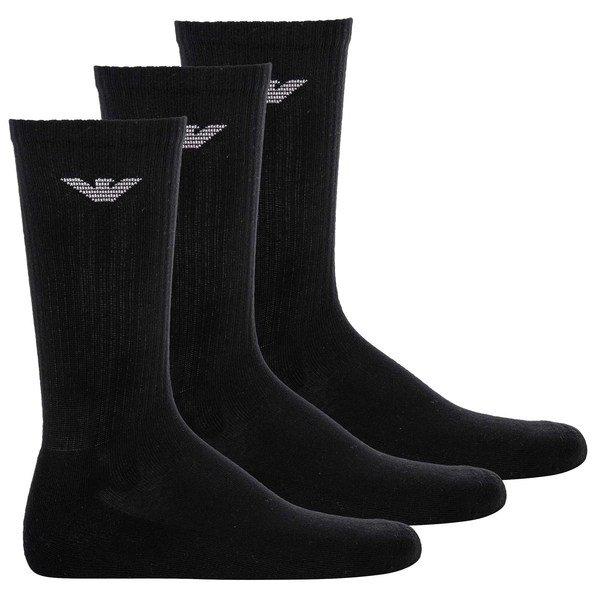 Image of Socken 3er Pack Herren Schwarz ONE SIZE