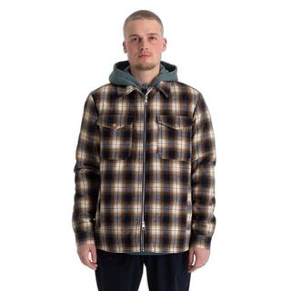 Revolution Padded Plaid Jacke  