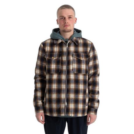 Revolution Padded Plaid Jacke  