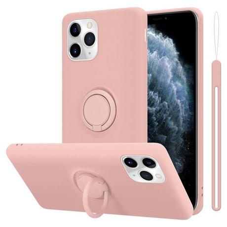 Cadorabo  Hülle für Apple iPhone 11 PRO TPU Silikon mit Ring Liquid 