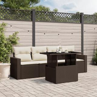 VidaXL Garten sofagarnitur poly-rattan  