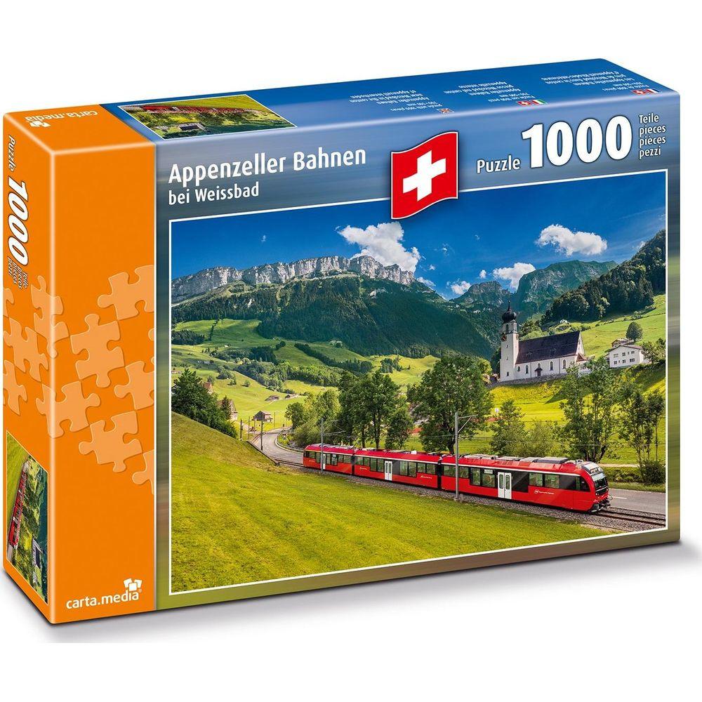 Image of Puzzle Appenzeller Bahnen bei Weissbad (1000Teile)