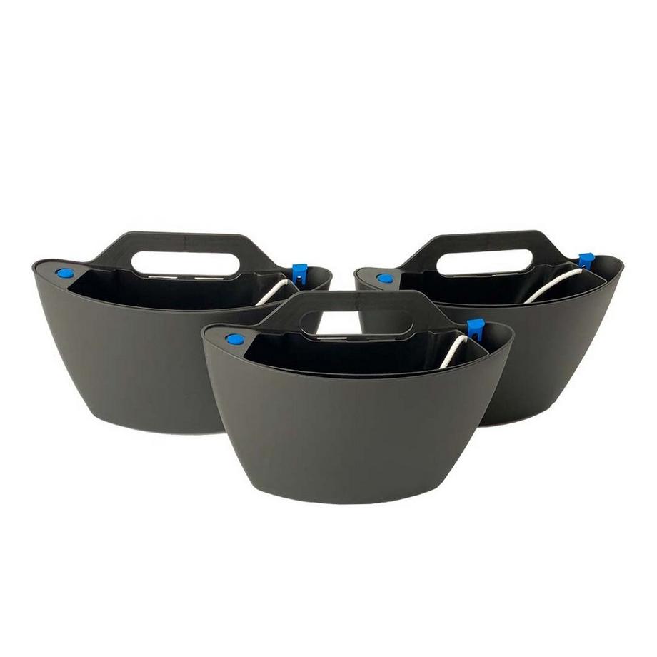 CitySens 3er-Pack Wand-Pflanzengefäss mit automatischer Bewässerung  