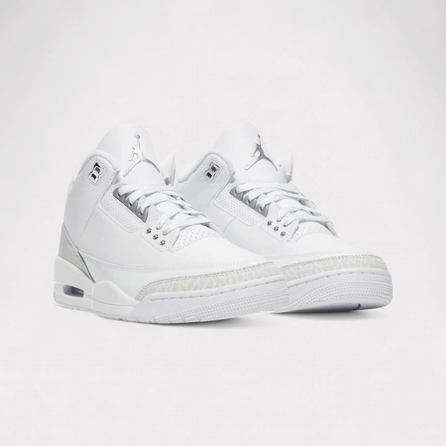 NIKE Air Jordan 3 Retro Pure Money Sneakers  