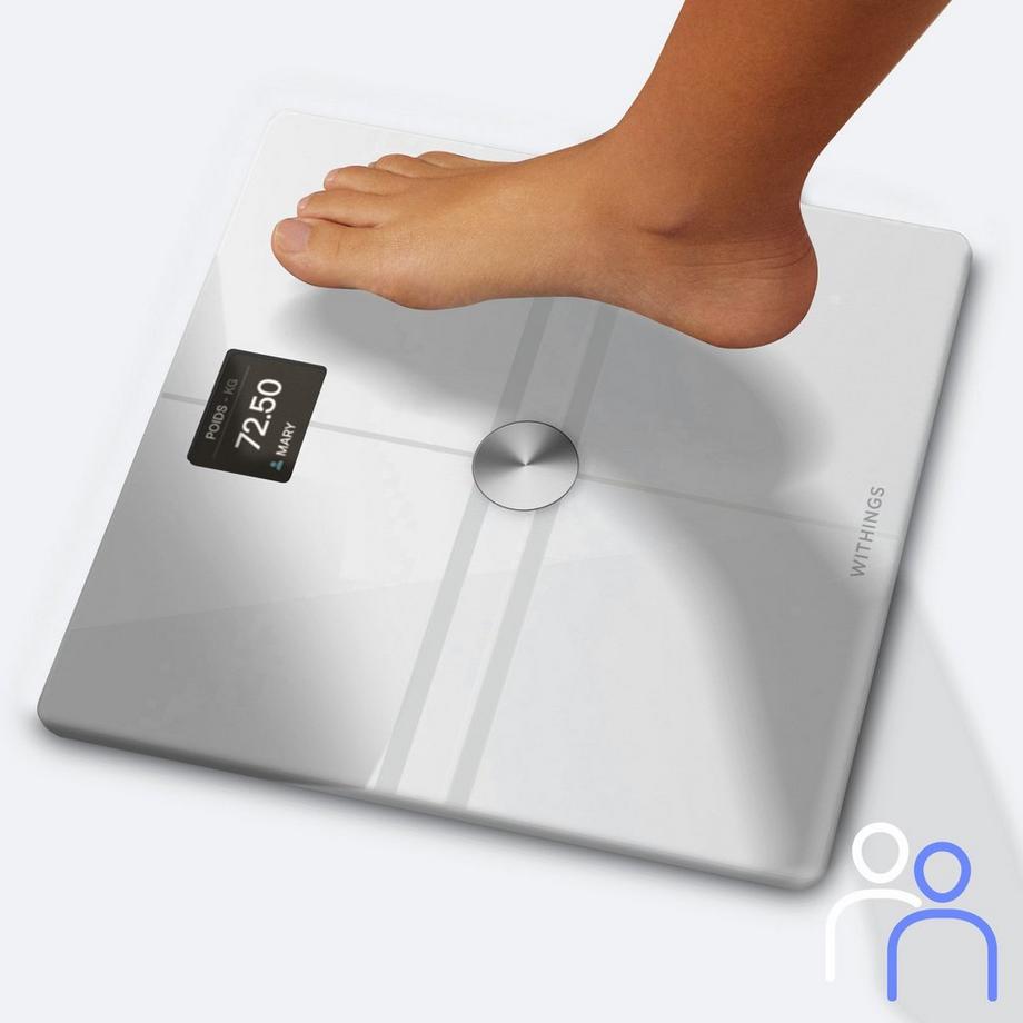 Withings Withings Body Comp Smart-Waage Weiß  