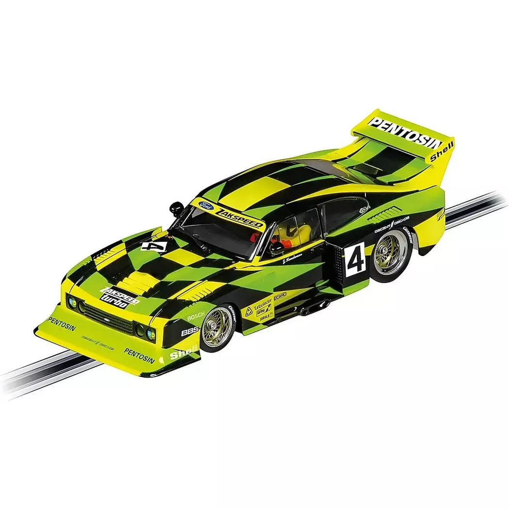 Carrera - Digital 124 Ford Capri Zakspeed T. No.4 Jürgen Hamelmann-Team, 10mm