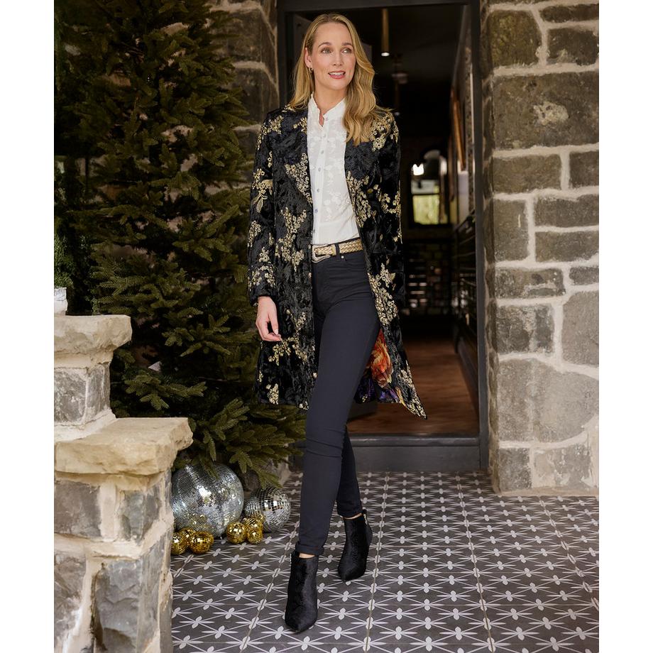 Joe Browns Manteau de soirée brodé fleuri  