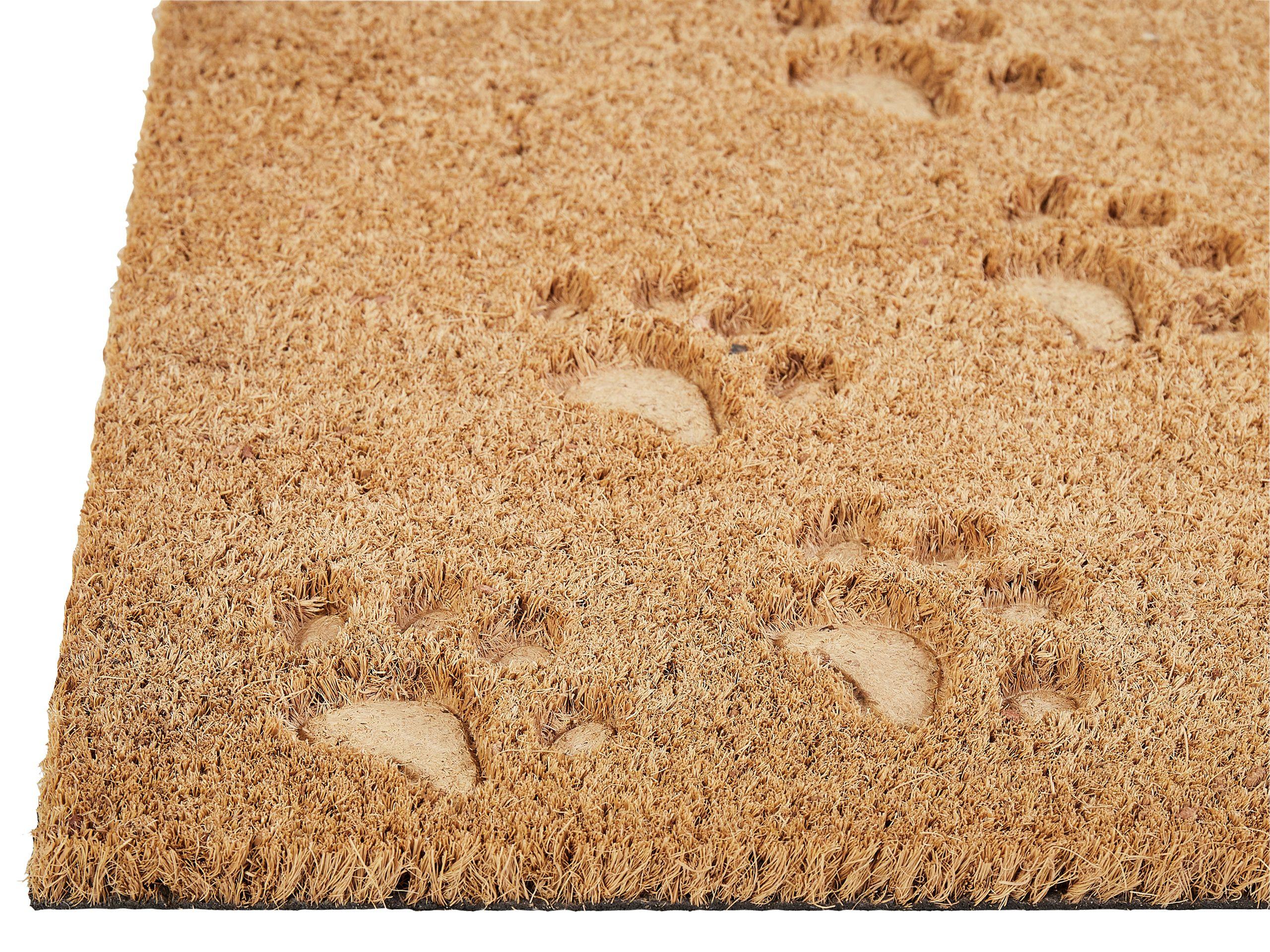 Beliani Fussmatte aus Kokosfasern Modern TARLAC  