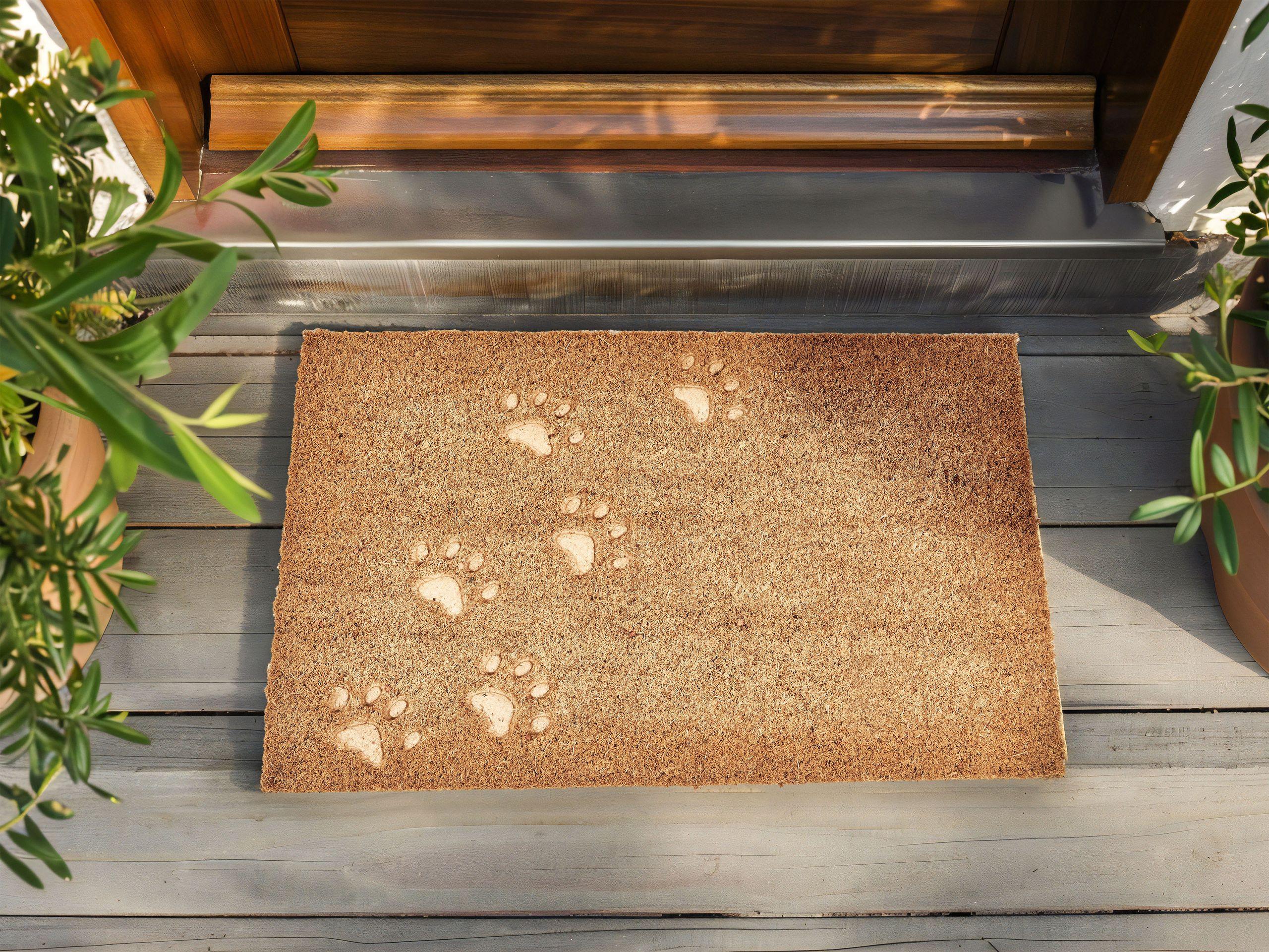 Beliani Fussmatte aus Kokosfasern Modern TARLAC  