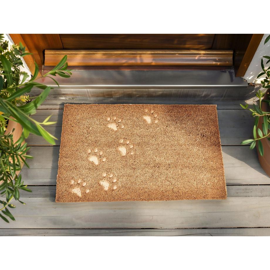 Beliani Tappetino da Ingresso en Fibra di Cocco Moderno TARLAC  