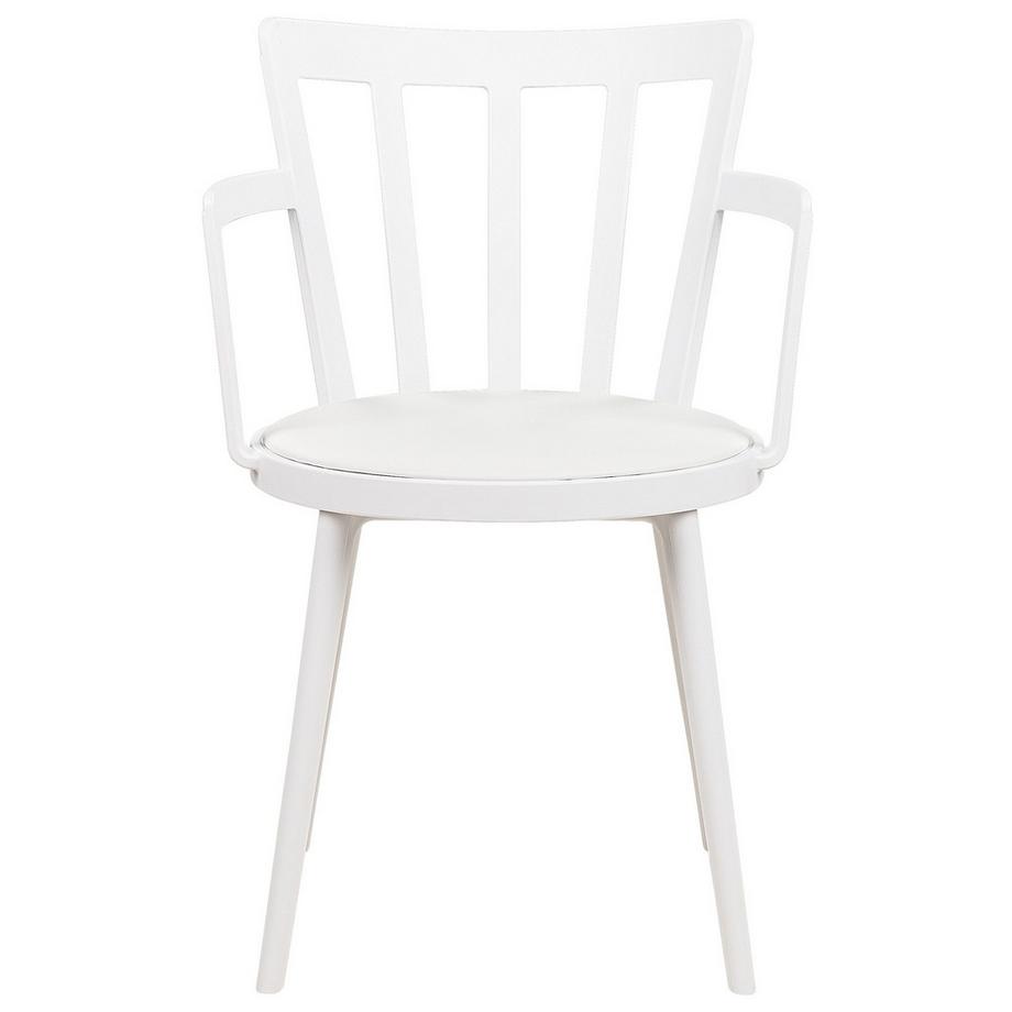 Beliani Set di 4 sedie da pranzo en Materiale sintetico Moderno MORILL  