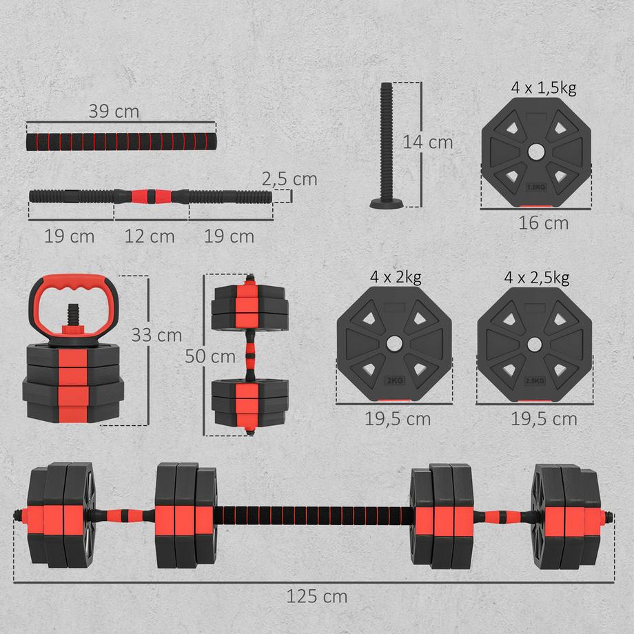 Sportnow  Hanteln Set 