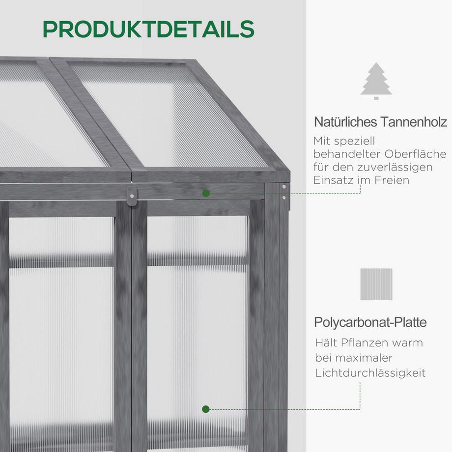 Outsunny Gewächshaus  
