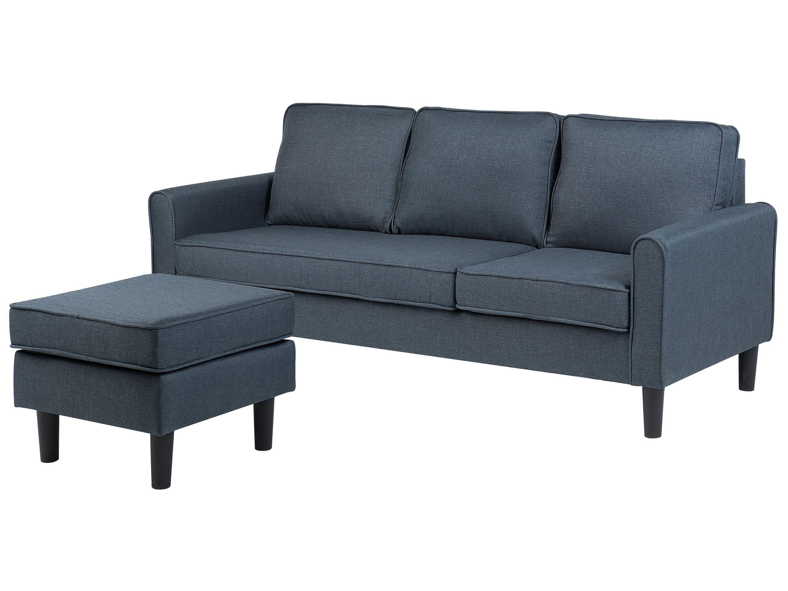 Beliani 3 Sitzer Sofa aus Polyester Industriell AVESTA  