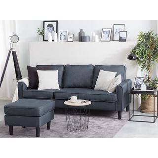 Beliani 3 Sitzer Sofa aus Polyester Industriell AVESTA  