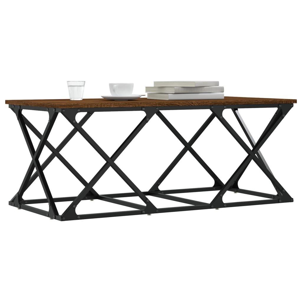 VidaXL Table basse bois d'ingénierie  