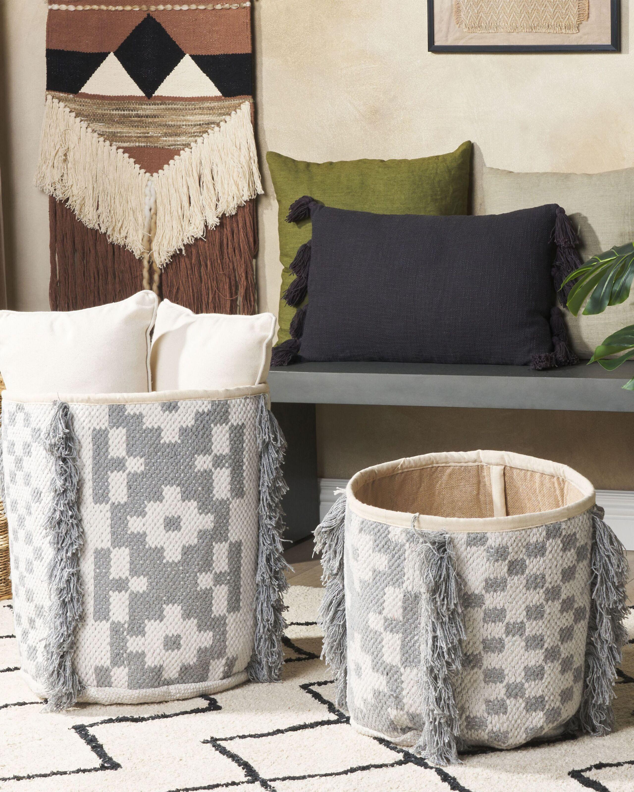 Beliani Korb en Cotone Boho KALAI  