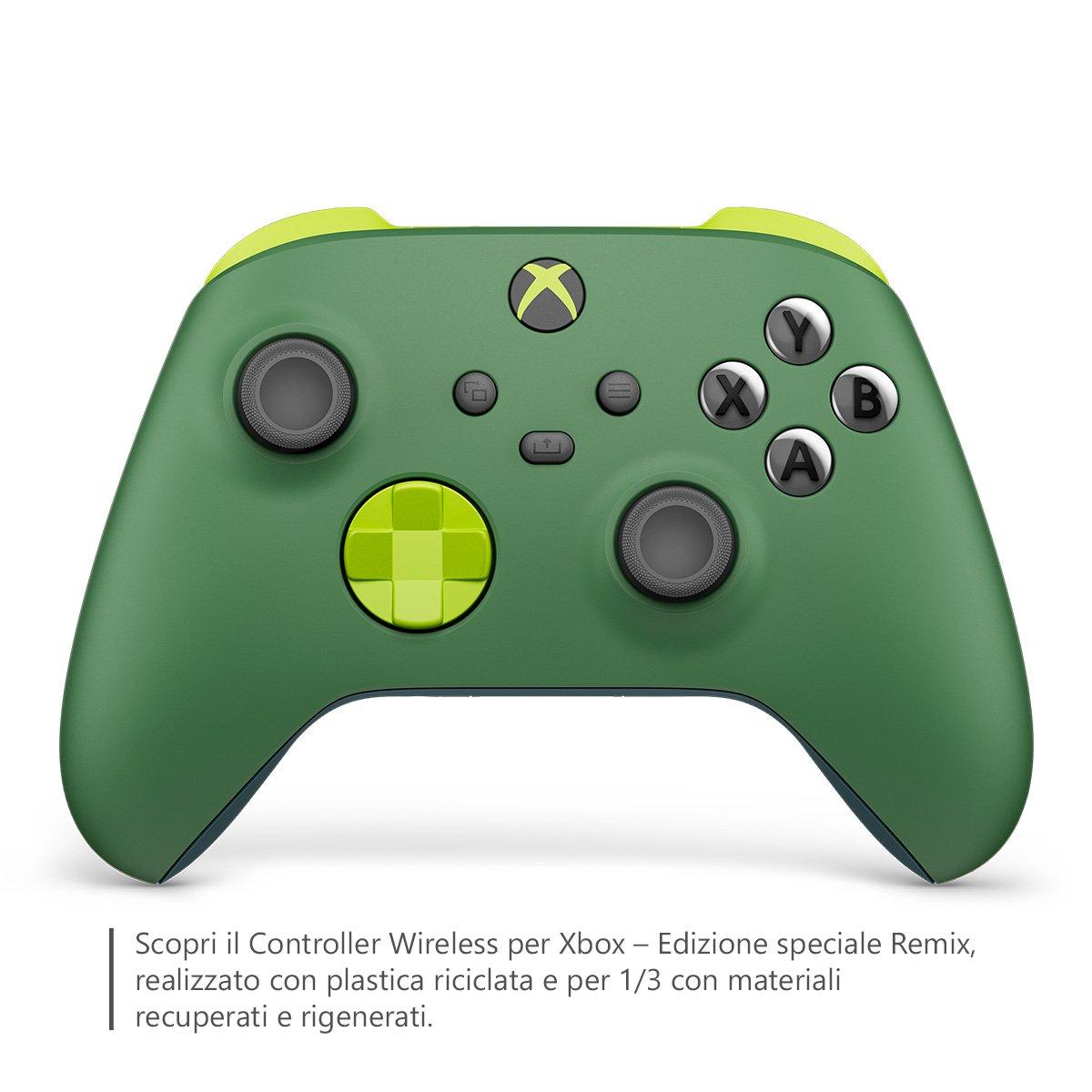 Microsoft  Wireless Controller Xbox Series (Remix) - inkl. Xbox Battery Pack 