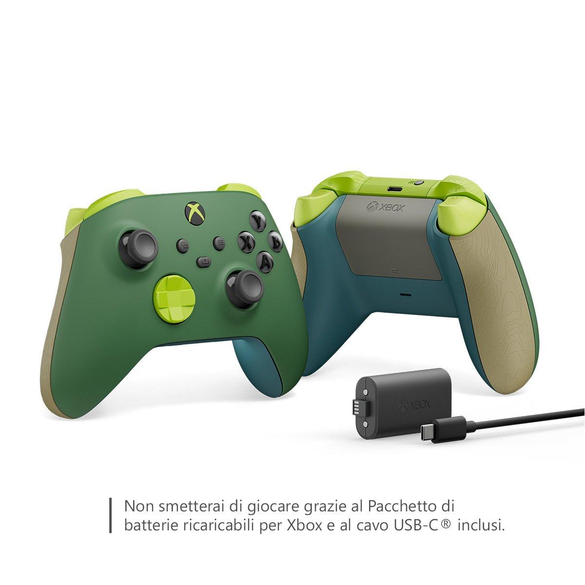 Microsoft  Wireless Controller Xbox Series (Remix) - inkl. Xbox Battery Pack 