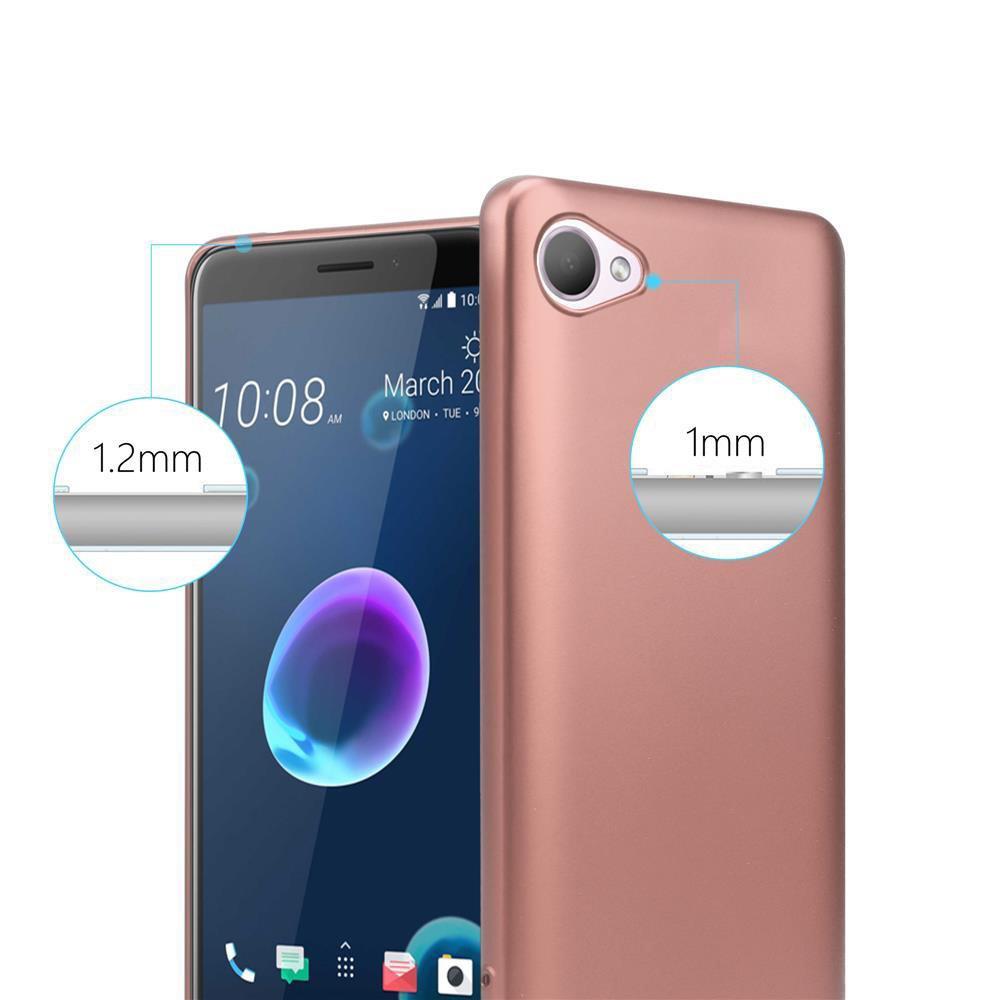 Cadorabo  Hülle für HTC Desire 12 TPU Silikon Matt 