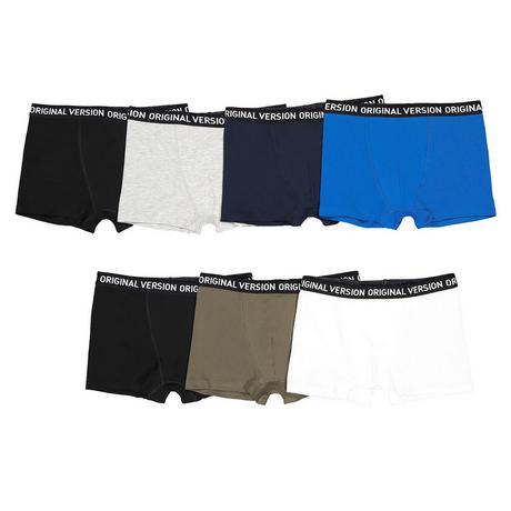 La Redoute Collections  Lot de 7 boxers unis en coton 