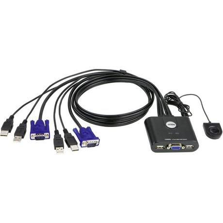 ATEN  ATEN CS22U-AT 2 Porte Switch KVM VGA USB 2048 x 1536 Pixel 