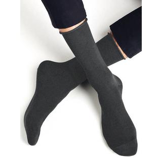 BLEU FORET Ägyptische Baumwolle Rollrand Socken  