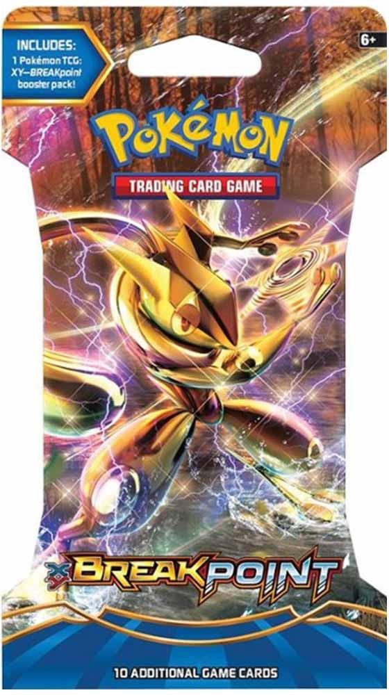 Pokémon  XY Break Point Sleeved Booster - EN 