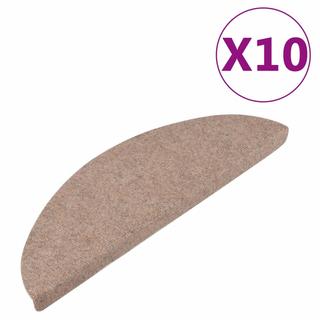 VidaXL Tapis d'escalier tissu  