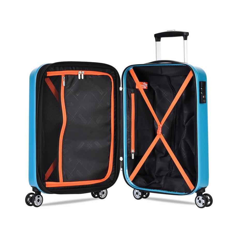 Probeetle by Eminent  Voyager IX Expandable Handgepäck Koffer 4 Rollen Türkis 