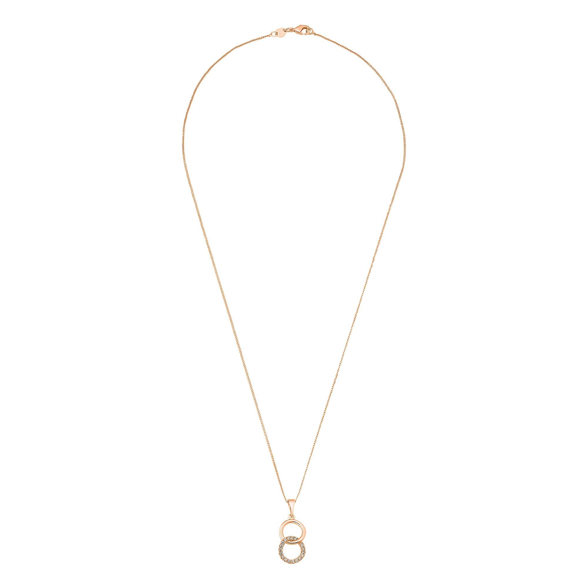 Image of Maggie Silberfarben Poliert Damen Goldrosa ONE SIZE