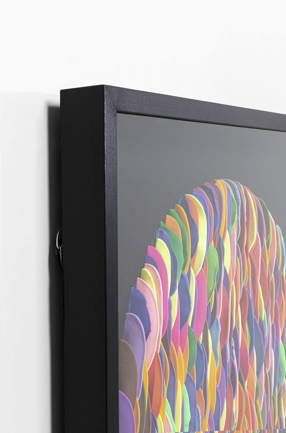 KARE Design Tableau-objet Pasta colore 80x80  