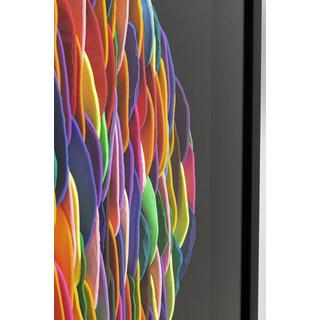 KARE Design Tableau-objet Pasta colore 80x80  