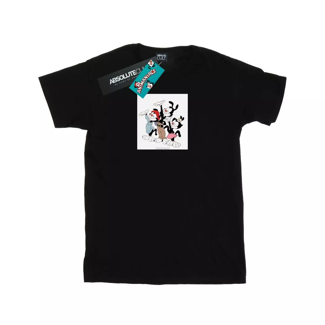 Animaniacs - Ta Da TShirt, für Damen, Schwarz, Größe XL