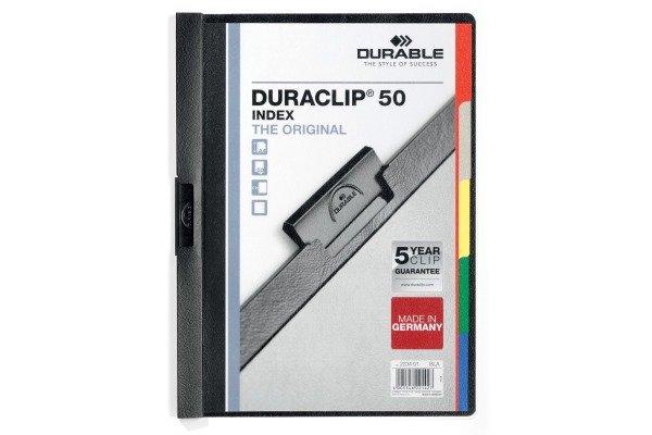 DURABLE DURABLE Klemmhefter Duraclip Index A4  