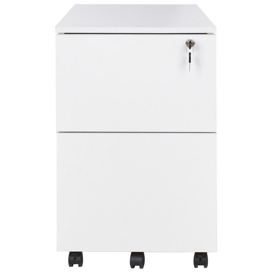 Beliani Meuble de rangement en Panneau de particules de bois  JOHNSON  