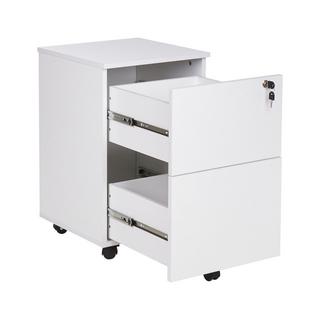 Beliani Armadietto da ufficio en Pannello di fibre (LDF) Industriale JOHNSON  